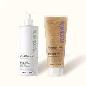 Nuhanciam – DUO LAIT CORPS ANTI-TACHES & GOMMAGE – 200ml+500ml