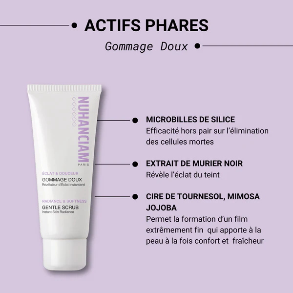 gommage-doux-nuhanciam Nuhanciam – GOMMAGE DOUX ÉCLAT ET DOUCEUR - 75ml