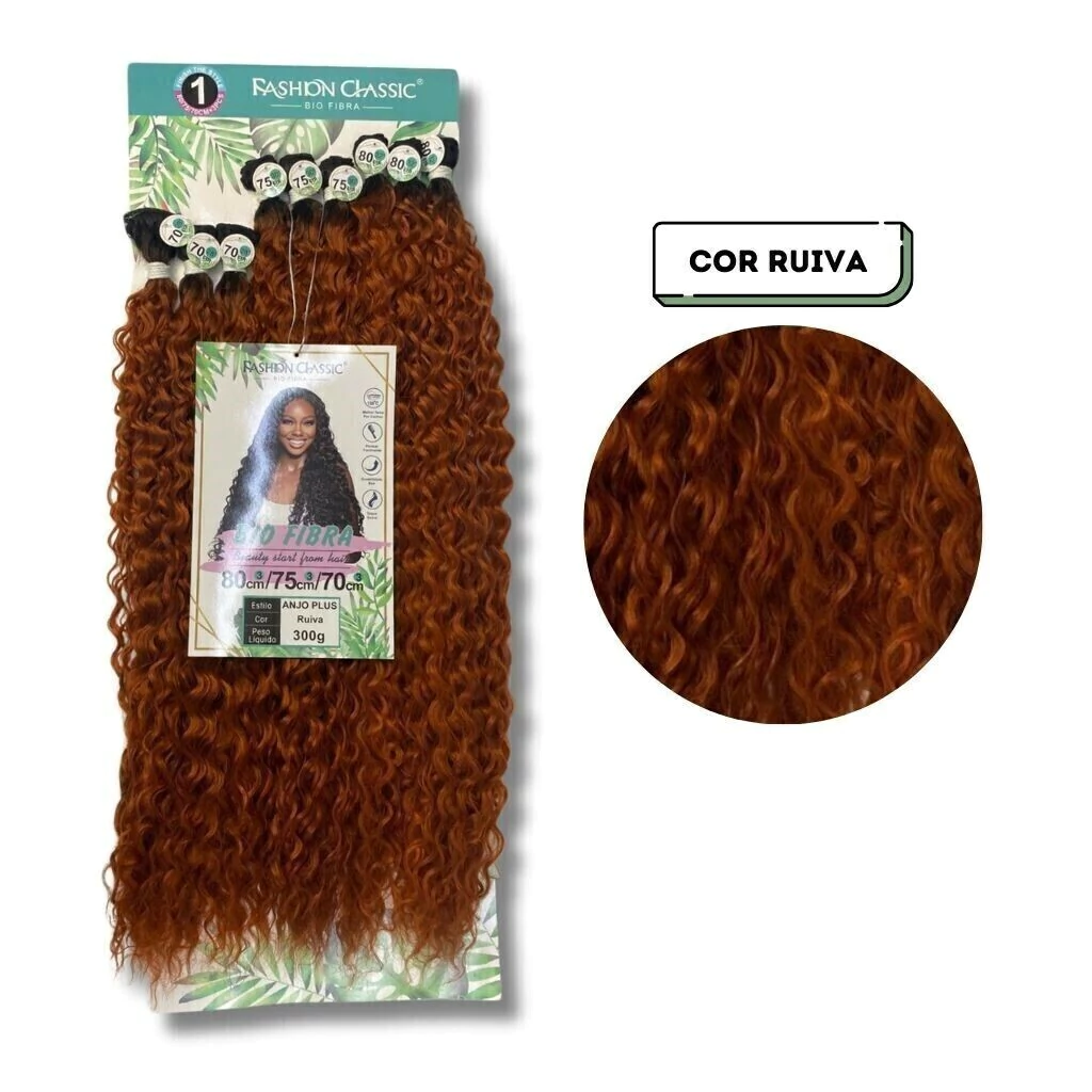 Fashion Classic - Fibre Bio - Anjo Plus - RUIVA - 80-75-70cm - feelnbeauty.com