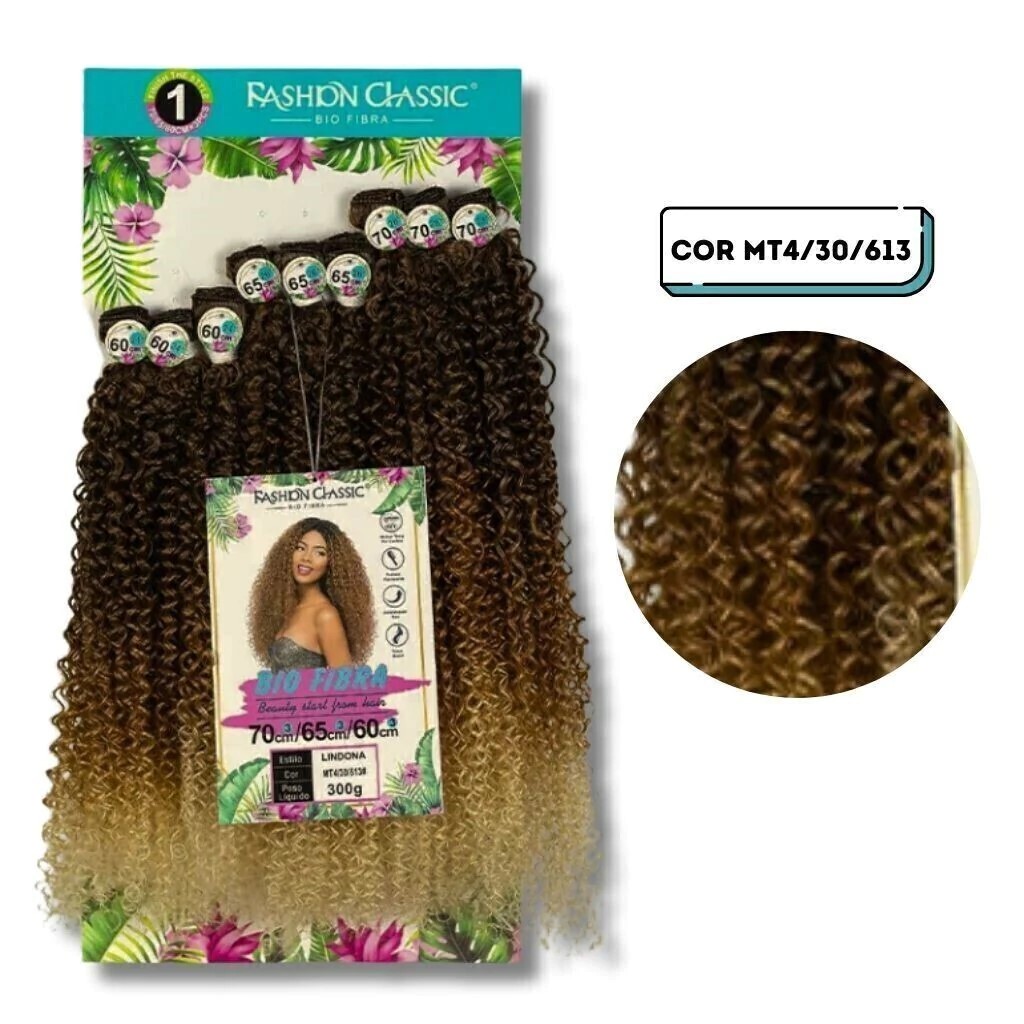 Fashion Classic - Fibre Bio - Lindona - COR MT4-30-613 - 70-65-60cm - feelnbeauty.com