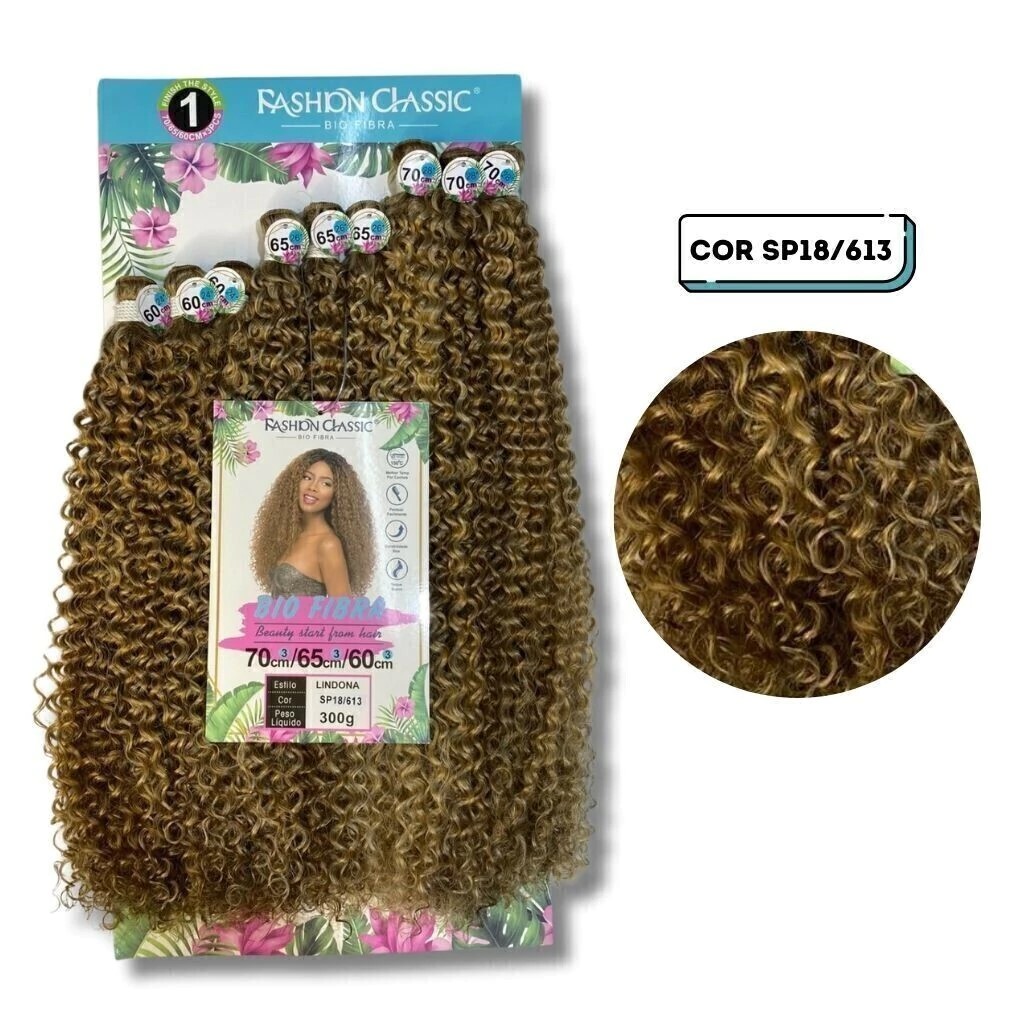 Fashion Classic - Fibre Bio - Lindona - COR SP18-613 - 70-65-60cm - feelnbeauty.com